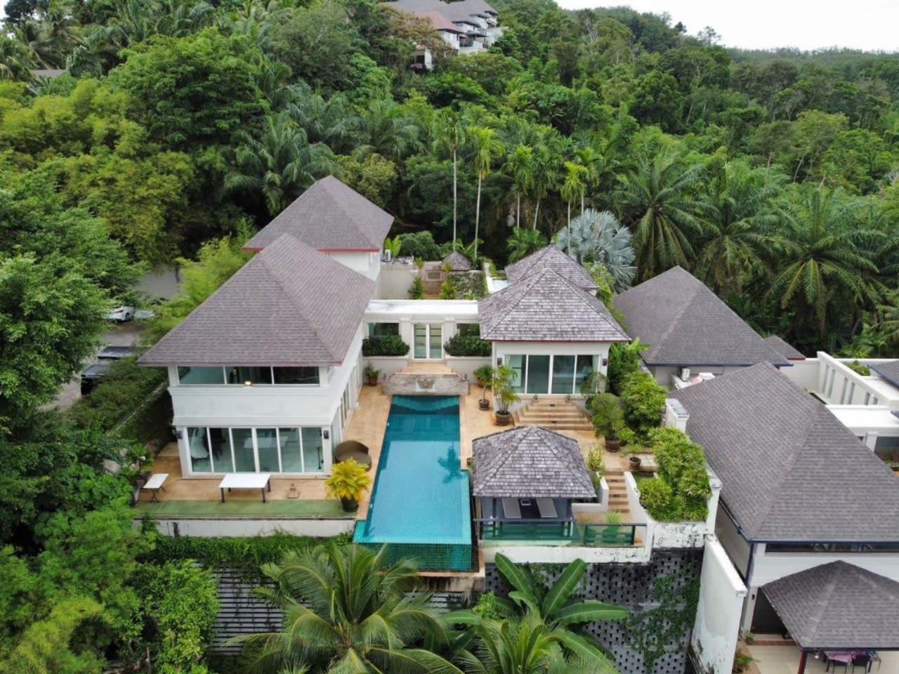 Epic Mountain View 3 Bedroom Pool Villa 2 Mins To The Layan Beach Exterior photo